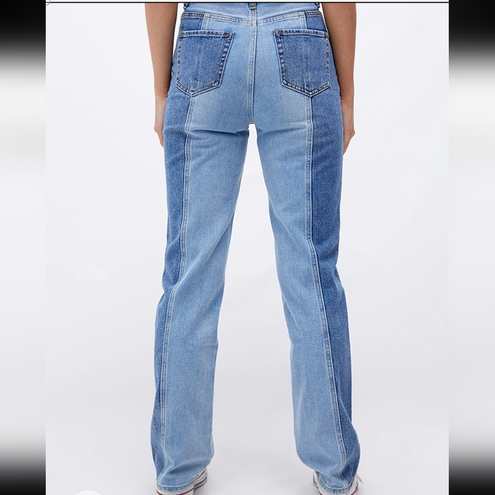 PacSun Women's Blue Two-Tone Jeans. Size 25 - Picture 3 of 16